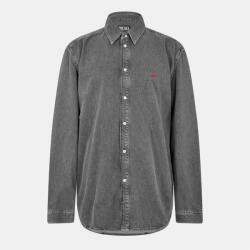 Diesel Men's Long-Sleeve Denim Shirt - Black/Grey Dnim