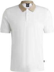 Boss Блуза с яка Boss Men's Phillipson Cotton Short Sleeve Slim Fit Polo Shirt - Natural 101