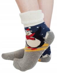 Marilyn Karácsonyi téli zokni Marilyn Angora Abs X46 hóember csúszásgátló (HHHSX46)