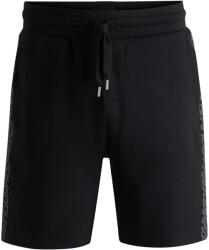 Boss Поларени къси панталони Boss Men's LukeMono Fleece Material Shorts - Black 001