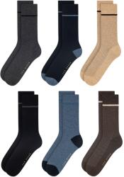 Ted Baker Чорапи Ted Baker Mens Formal Crew Socks - Gry/Blu/Bei Mix