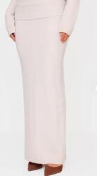 Prettylittlething Bézs Klasszikus Kötött Maxi Szoknya Sima Prettylittlething M
