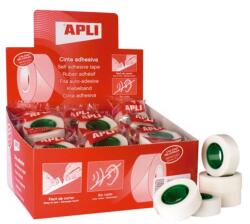 Apli Ragasztószalag, írható, 19 mm x 33 m, APLI "Invisible", átlátszó (RA12533) - tintasziget
