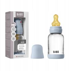 BIBS kólika gátló üveg cumisüveg újszülötteknek BPA-mentes 120ml Baby Blue (5019231)