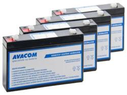 AVACOM Akkumulátorkészlet AVACOM AVA-RBC34-KIT csere RBC34 felújításhoz (4 db elem) AVA-RBC34-KIT