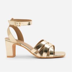 Wheres That From Сандали Wheres That From Women's Ariela Flat Sandals - Gold