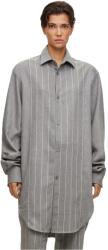 HUGO BOSS Риза Boss Men's Nereid Long-Sleeve Plain Shirt - Grey
