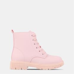 Miso Обувки Miso Kids' Lace-Up Hiker Rugged Boots - Pink