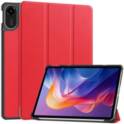  LEATHER Husă cu clapetă pentru Xiaomi Redmi Pad 2 roșu