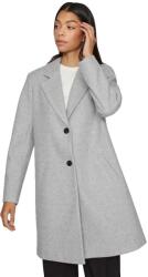 VILA Палто Vila Claudia Button coat - Grey (Light Grey Melange)