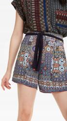Desigual Színes Csíkos Rövidnadrág, Size 34, viszkóz, strandruha (587675)
