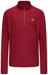 Karrimor Мъжко горнище с цип Karrimor Long Sleeve 1/4 Zip Top Mens - Berry