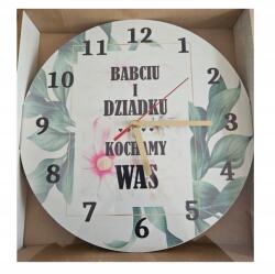 Ajándék Óra Nagymama És Nagypapa Napja Nagymama És Nagypapa Szeretünk Benneteket (MM_ZEG 21)