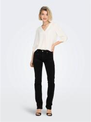 Only Дънки Only Women's Straight Leg Jeans - Washed Black