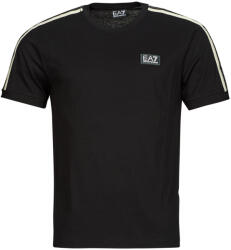 Emporio Armani EA7 Tricouri mânecă scurtă Bărbați TRAIN LOGO SERIES M TAPE TEE SS CO - TRAIN LOGO SERIES M TAPE TE Emporio Armani EA7 Negru EU L