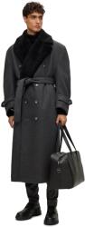 Boss Men's Yama Tailored Fit Formal Coat - Grey