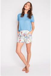 PJ Salvage Поларени къси панталони PJ Salvage Women's Fleece Jogger Shorts - Lantikblau