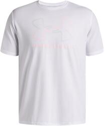 Under Armour Foundation Short Sleeve Mens - White/Pink