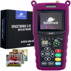 Spacetronik Sat jelmérő Spacetronik S-22 DVB-S/S2 (S-22)