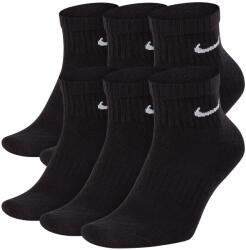 Nike Чорапи Nike Men's 6 Pack Quarter Socks - Black/White