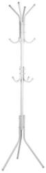 Home and Mode Stabil erős Fém Praktikus mobil ruhafogas, 175 cm magas, 32 mm, csővastagság, fehér (C80652310)