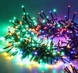 ProGarden 12, 4 m-es 960 LED-es sűrű BOA fényfüzér, hálózati adapteres, színes RGB, időzíthető 6/18 órás, 8 féle fényjátékkal, IP44 (AX9560240)