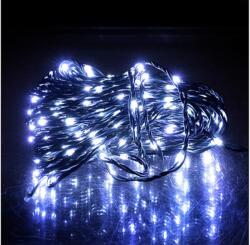 ProGarden 240 LED-es kültéri-beltéri dekor fényfüzér, hálózati adapteres, hideg fehér, időzíthető 6/18 órás, 8 féle fényjátékkal, 18 m, IP44 (AX8450140)