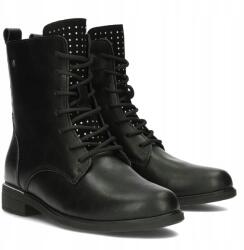 Filippo Női Tornacipő Filippo DBT4747/24 Fekete Valódi Bőr Cipzáras (DBT4747/24 BK)