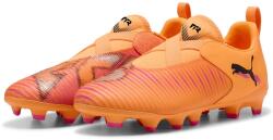PUMA Детски футболни бутонки Puma Future 8 Match Laceless Childrens Firm Ground Football Boots - Orange/Black