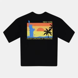 Rose London Тениска Rose London Fewer Dreams T-shirt - Black