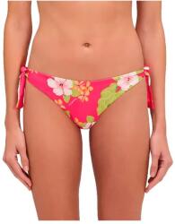 SUNDEK Bea briefs with adjustable bows dream hawaii print bikini bottom - Pink (Pitaya)