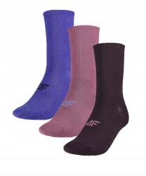 4F casual uniszex bokáig érő zokni (3-pack) többszínű 39/42 (4FWAW24USOCU353-90S-39/42)