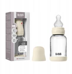BIBS Antikolt Bibs üveg cumisüveg BPA-mentes 120ml Ivory biztonságos (50191216)