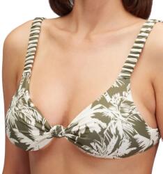 SUNDEK Scarlett bralette tropic savana print bikini top - Green (Curuba)