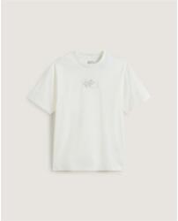 Vans Тениска Vans Men's Blocked Box Oversized T-Shirt - Marshmallow