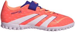 adidas Юношески футболни стоножки Adidas Predator Club Junior Astro Turf Football Boots - Orange/White