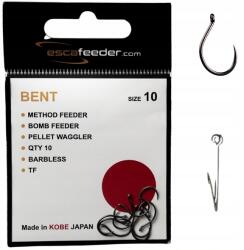 Esca Feeder Esca Horgok sorja nélkül Bent 10-es méret (HEF-B-10)