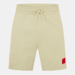 Hugo Поларени къси панталони Hugo Mens HUGO Jogger Fleece Shorts with Logo Detail - Soft Cotton-Blend Jersey - Open Green 391