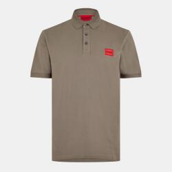 Hugo Блуза с яка Hugo Mens HUGO Deruso Short Sleeve Polo Shirt with Logo Detail and Ribbed Collar - Premium Cotton - Med Grey 032