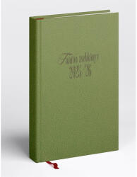 Realsystem Tanítói zsebkönyv A5, műbőr 145mmx205mm, fehér lapokkal zöld 2026/2027 Realsystem - delfinbuvar