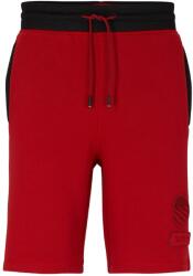 Boss Поларени къси панталони Boss Men's Serace Fleece Jogger Shorts - Bright Red