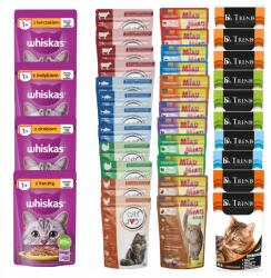 Whiskas nedves macskaeledel Whiskas Frikas Cat Joy, Miau Miau, Dr. Trend 40x85g