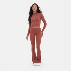 I Saw It First Горнище с цип I Saw It First Zip Thru Long Sleeve Top - Mocha
