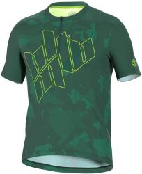 Bicycle Line Блуза с къс ръкав Bicycle Line Men's NERVESA Short Sleeve UPF 30+ Cycling Jersey - Dark Green