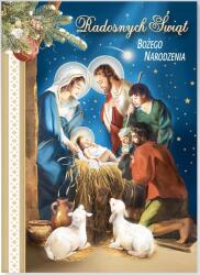 Karo Képeslap Karácsony 1 Db Vallásos (C6)