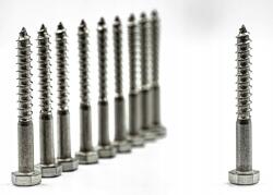  12x120 Fa Csavarok Rozsdamentes Kulcshoz 571(1) (0571212120)