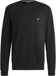 HUGO BOSS Риза с дълъг ръкав Boss Men's Logo Patch Cotton Long Sleeve Crew Sweatshirt - Black 001