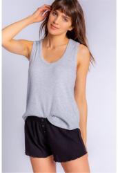 PJ Salvage Ribbed Short - Schwarz