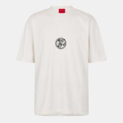 Hugo Тениска Hugo Men's Dwresto Cotton T-Shirt - Natural 102