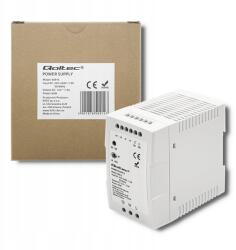 Qoltec Din Slim tápegység 90W 12V Qoltec ipari Led kapcsolószekrényhez (50914)